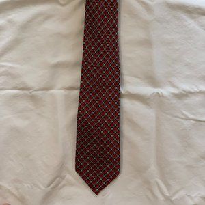 Men's Perry Ellis Burgandy Necktie